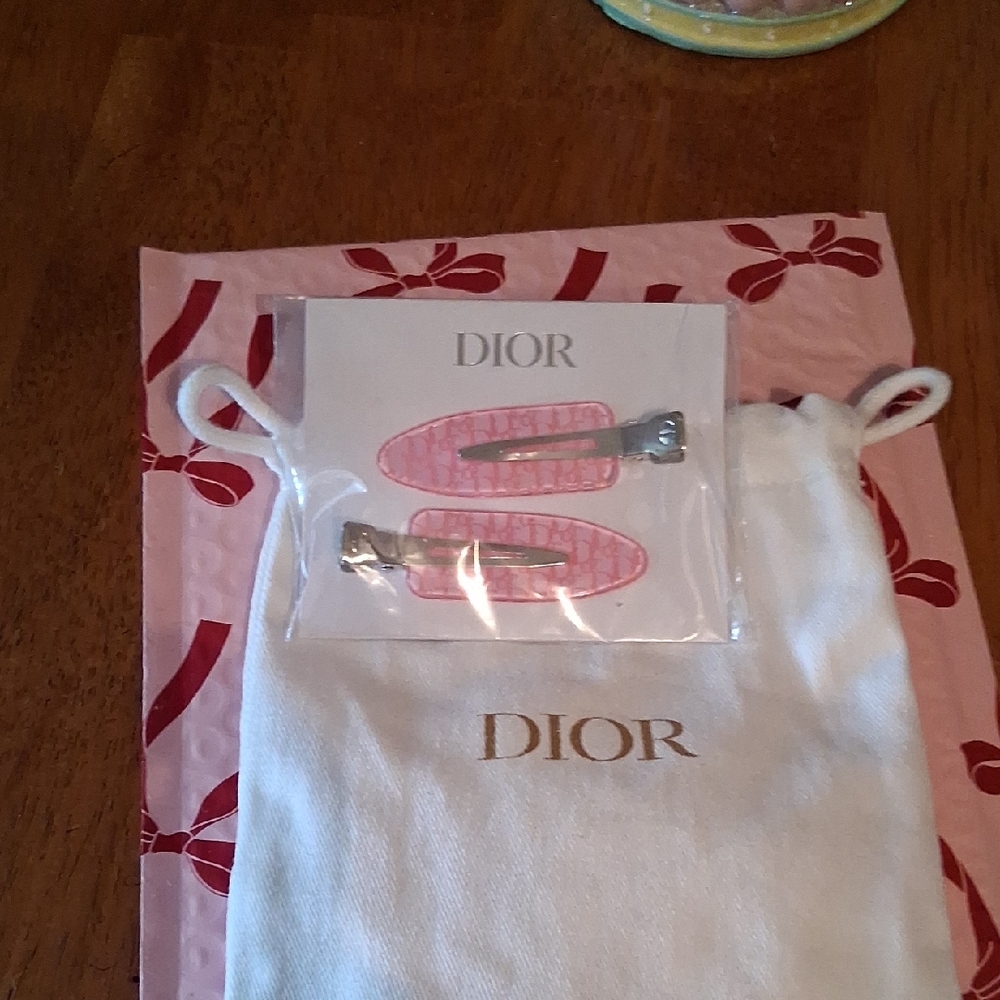 Dior Pink Hair Accessories